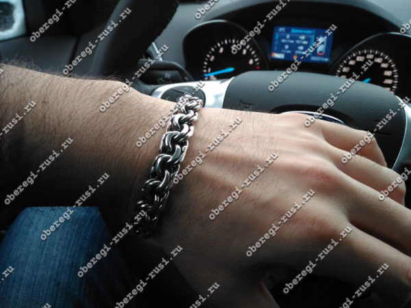Браслет - Бисмарк 100 гр.. Серебро 925